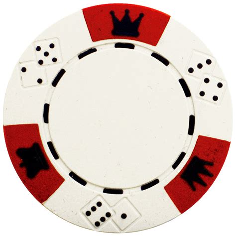 crown and dice poker chips